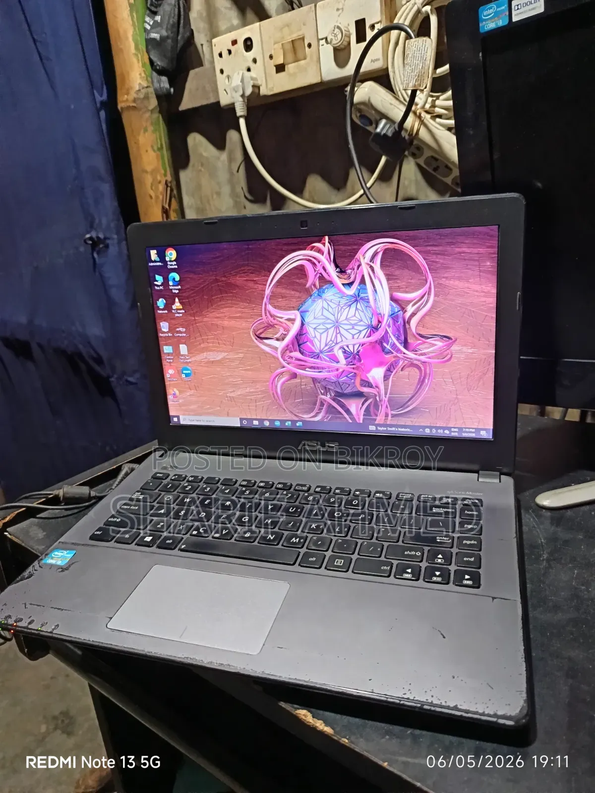 Laptop Asus 6GB Intel Core I3 HDD 640GB