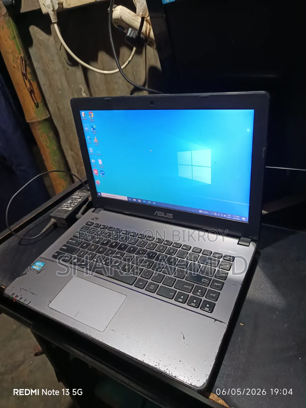 Laptop Asus 6GB Intel Core I3 HDD 640GB