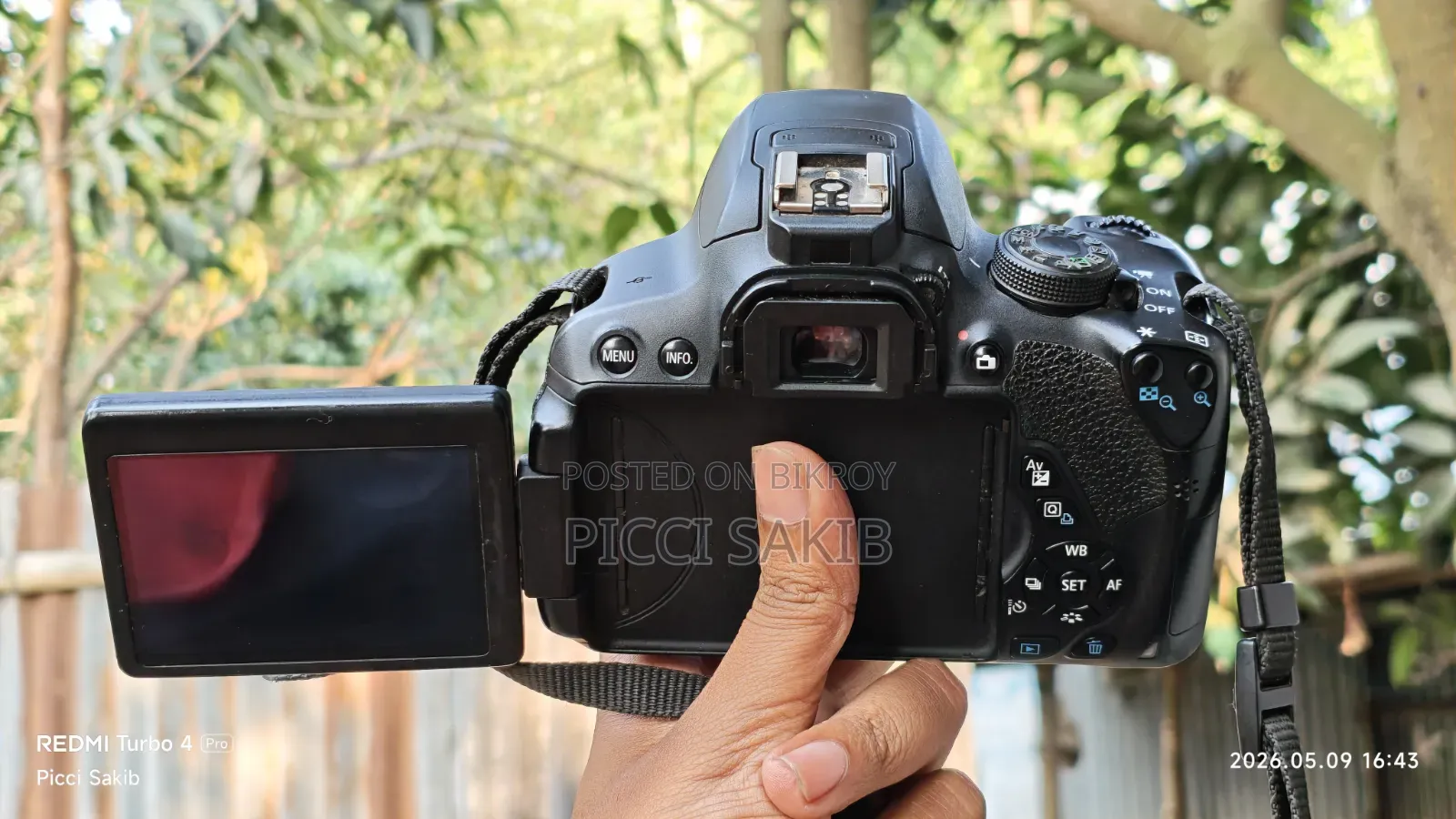 Canon 700d With 50mm Lens