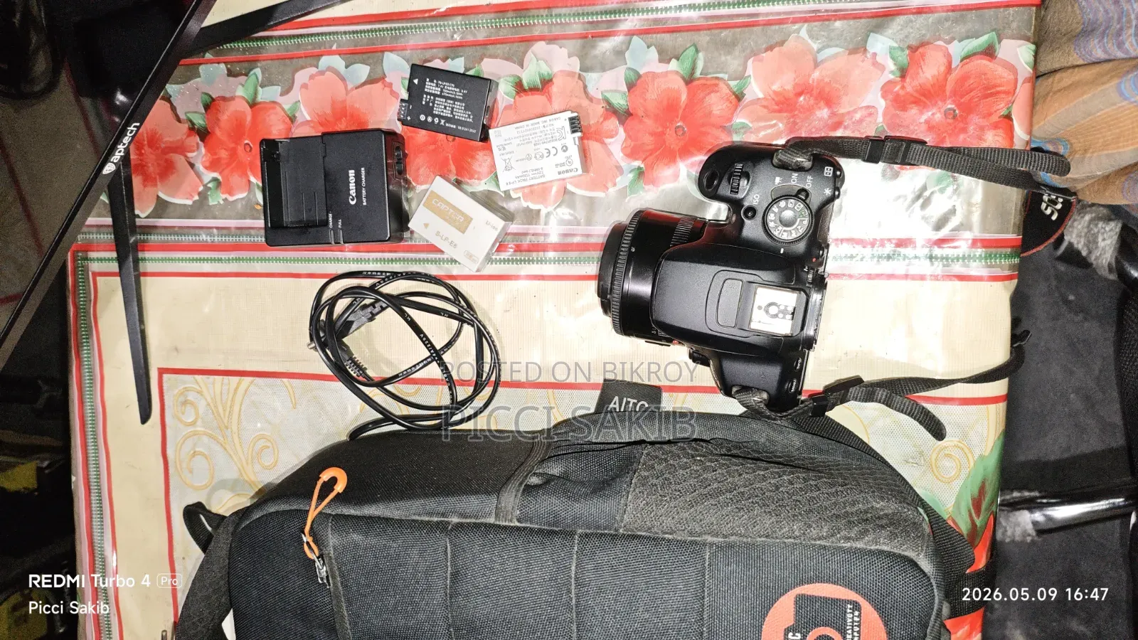 Canon 700d With 50mm Lens