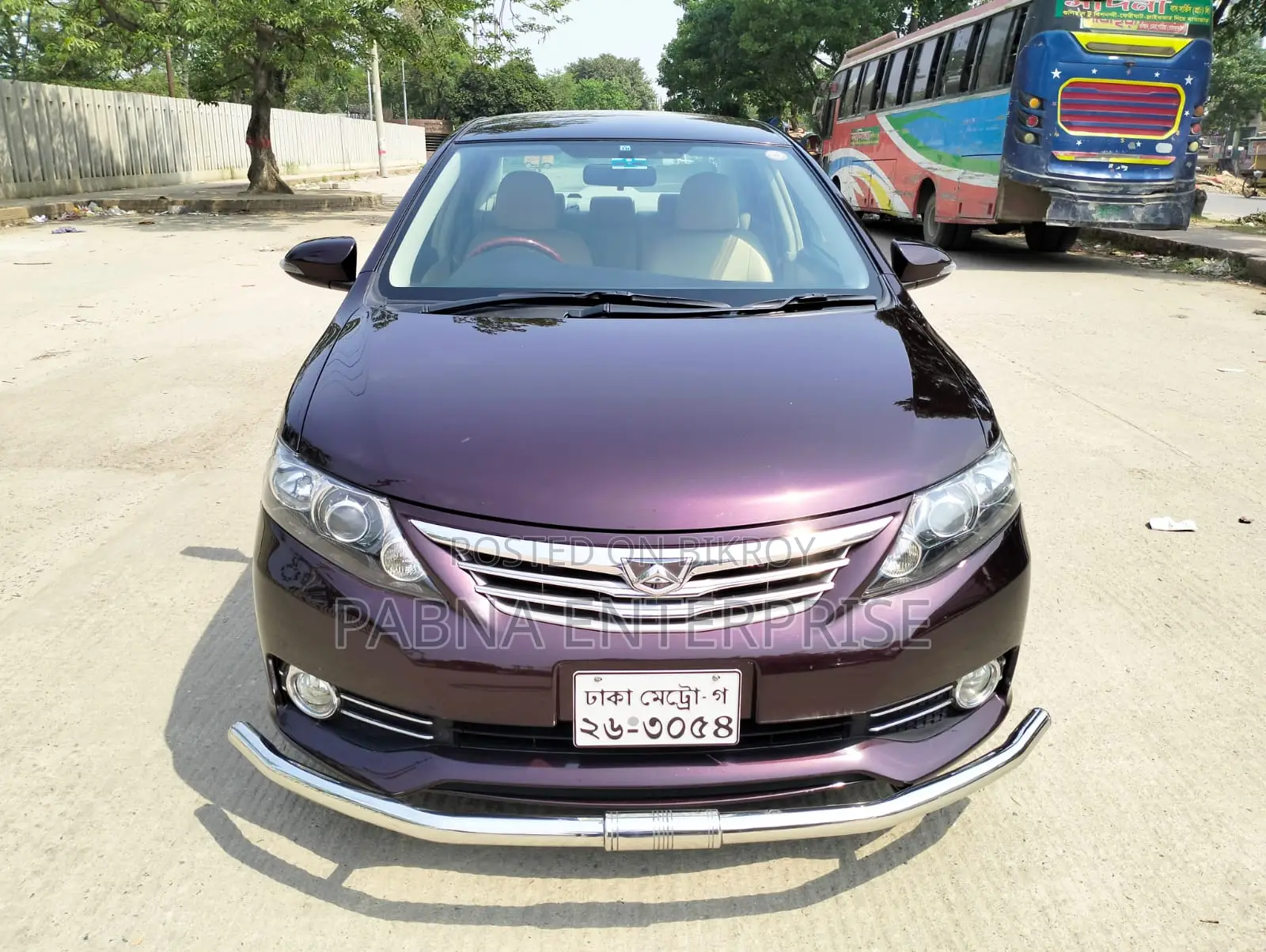 Toyota Allion 2015 Maroon