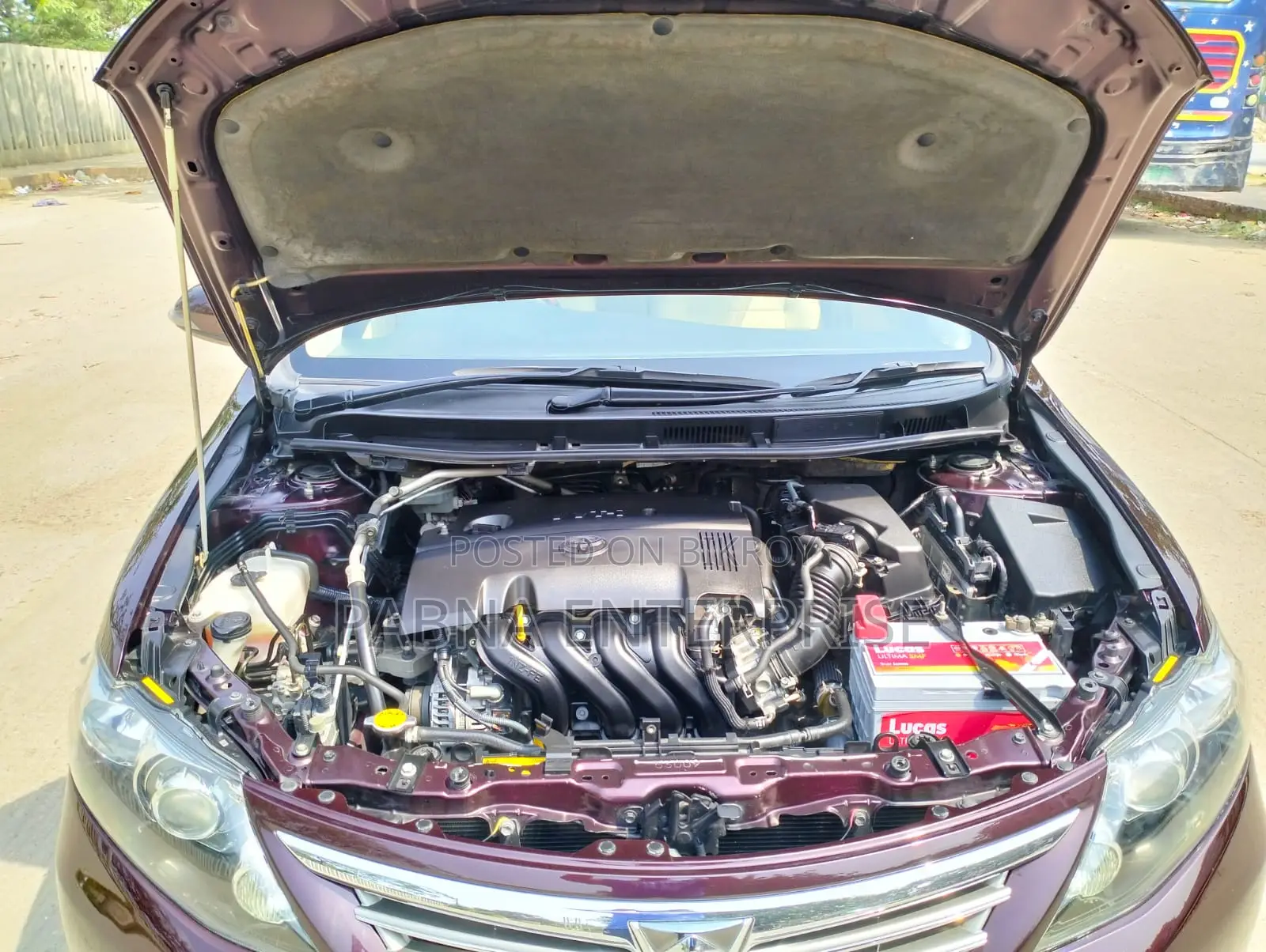 Toyota Allion 2015 Maroon