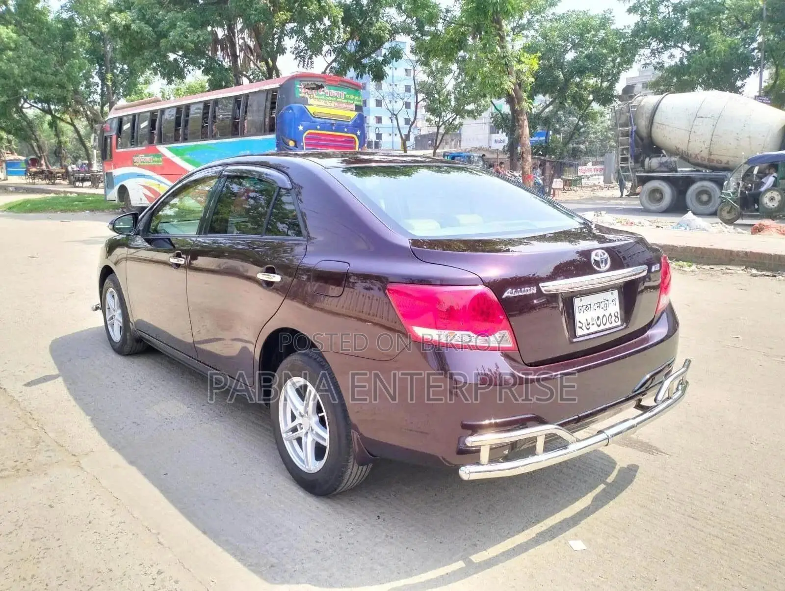 Toyota Allion 2015 Maroon