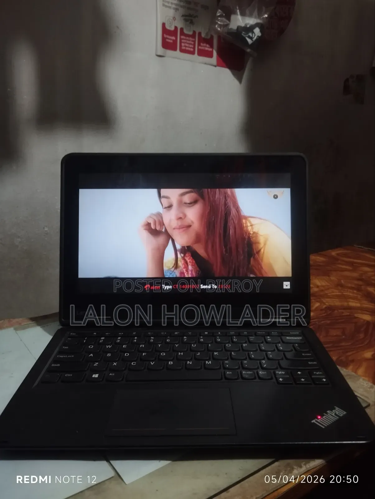 Laptop Lenovo Yoga 11e 8GB Intel Celeron SSD 128GB