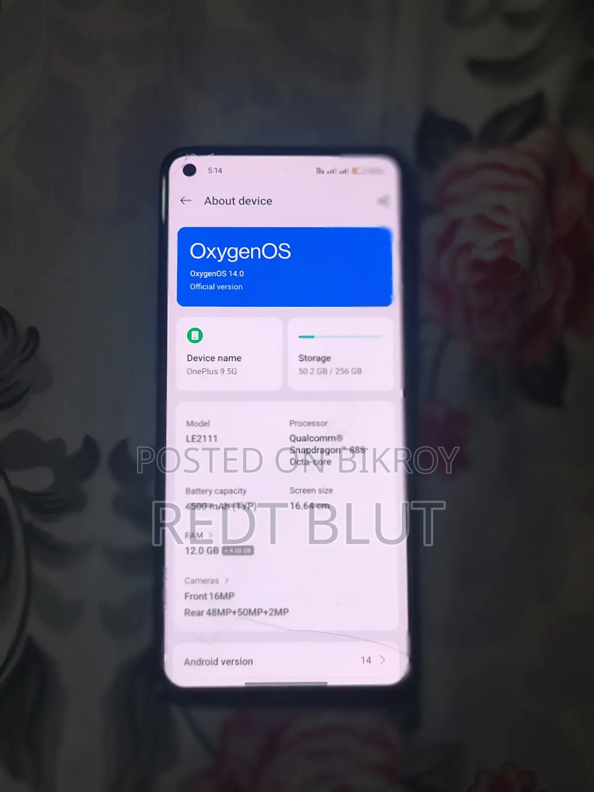 OnePlus 9 256 GB Blue
