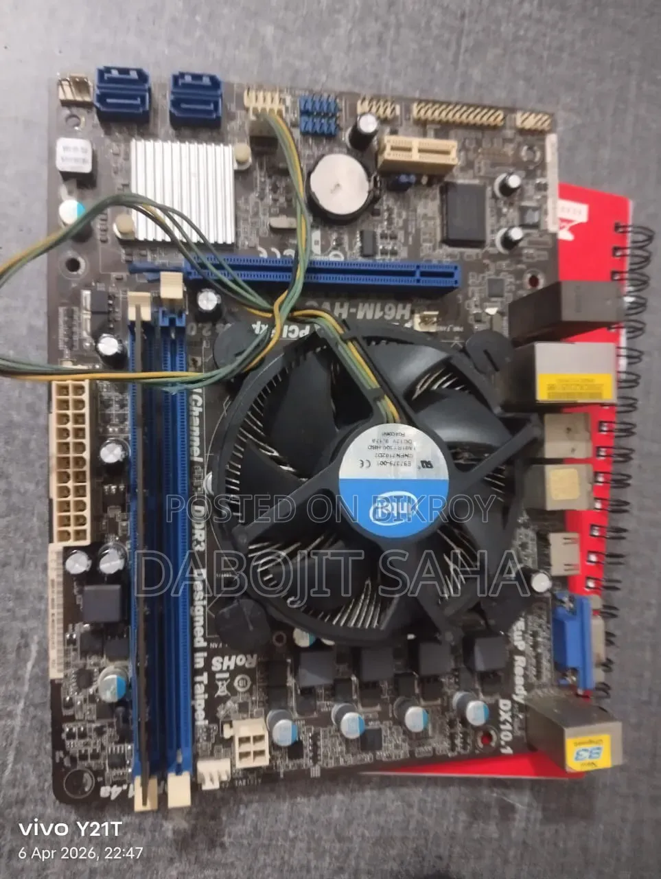 Intel H61 Motherboard Combo