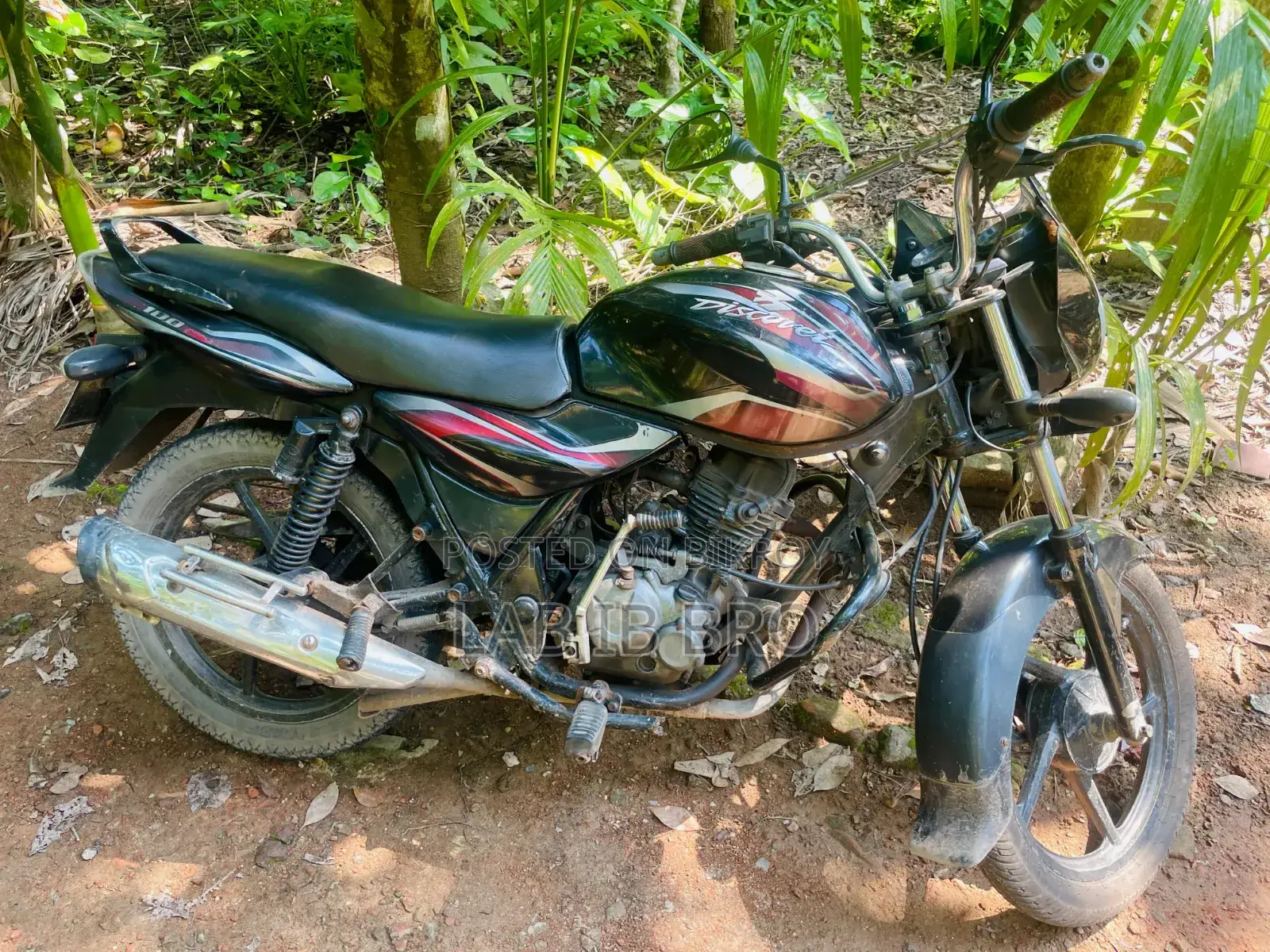 Bajaj Discover 100 2014 Black