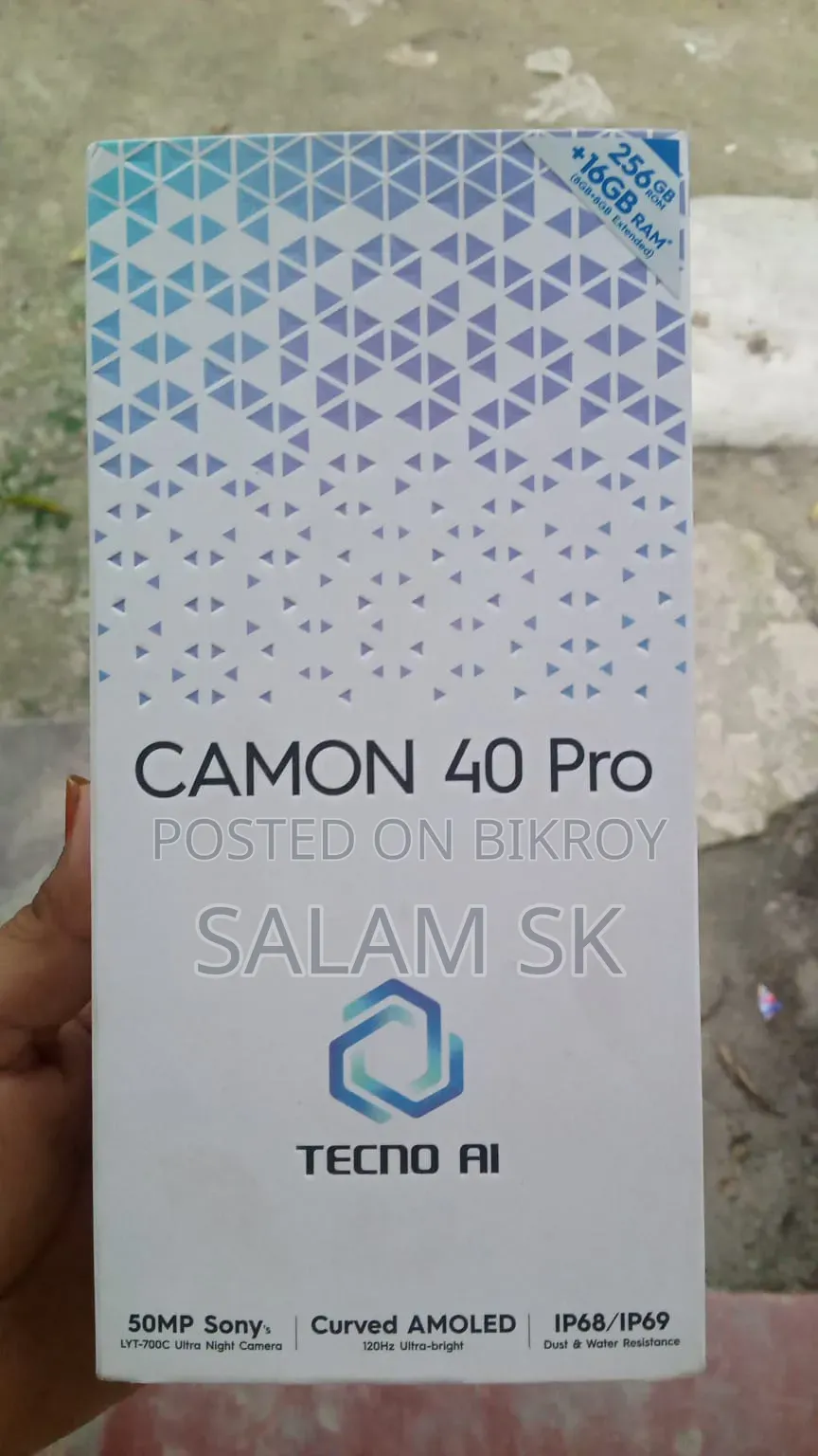 New Tecno Camon 40 256 GB
