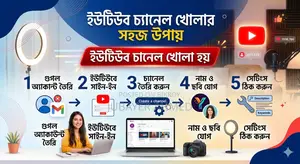Youtube Channel খোলা হয়