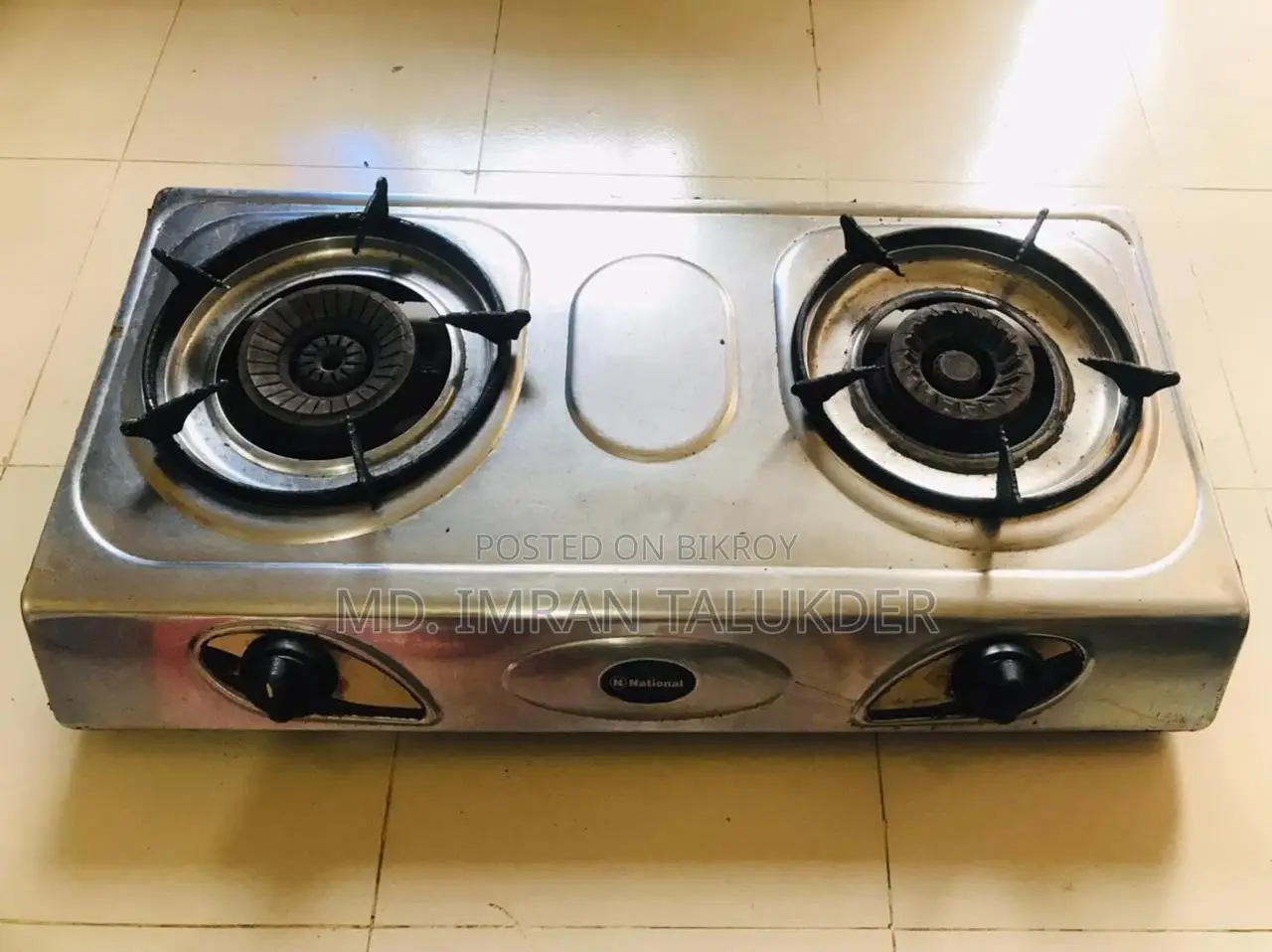 Double Ss Gas Stove