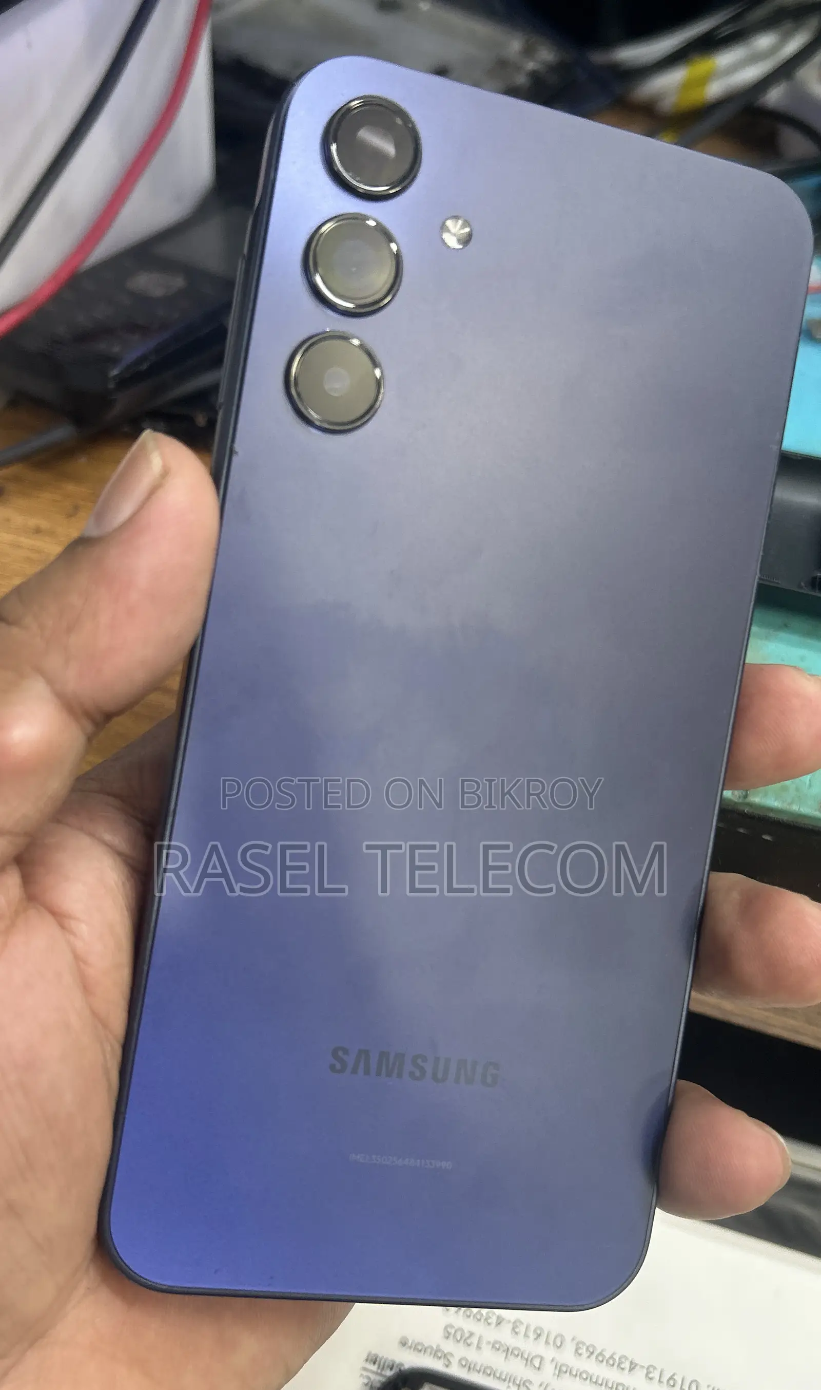 Samsung Galaxy A15 Original Disassembled Back Shell Frame (Set Khula