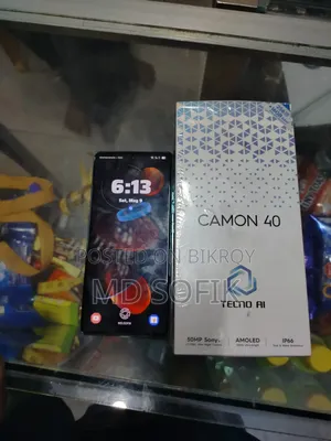 নতুন টেকনো ক্যামন ৪০ ২৫৬ জিবি গ্রে