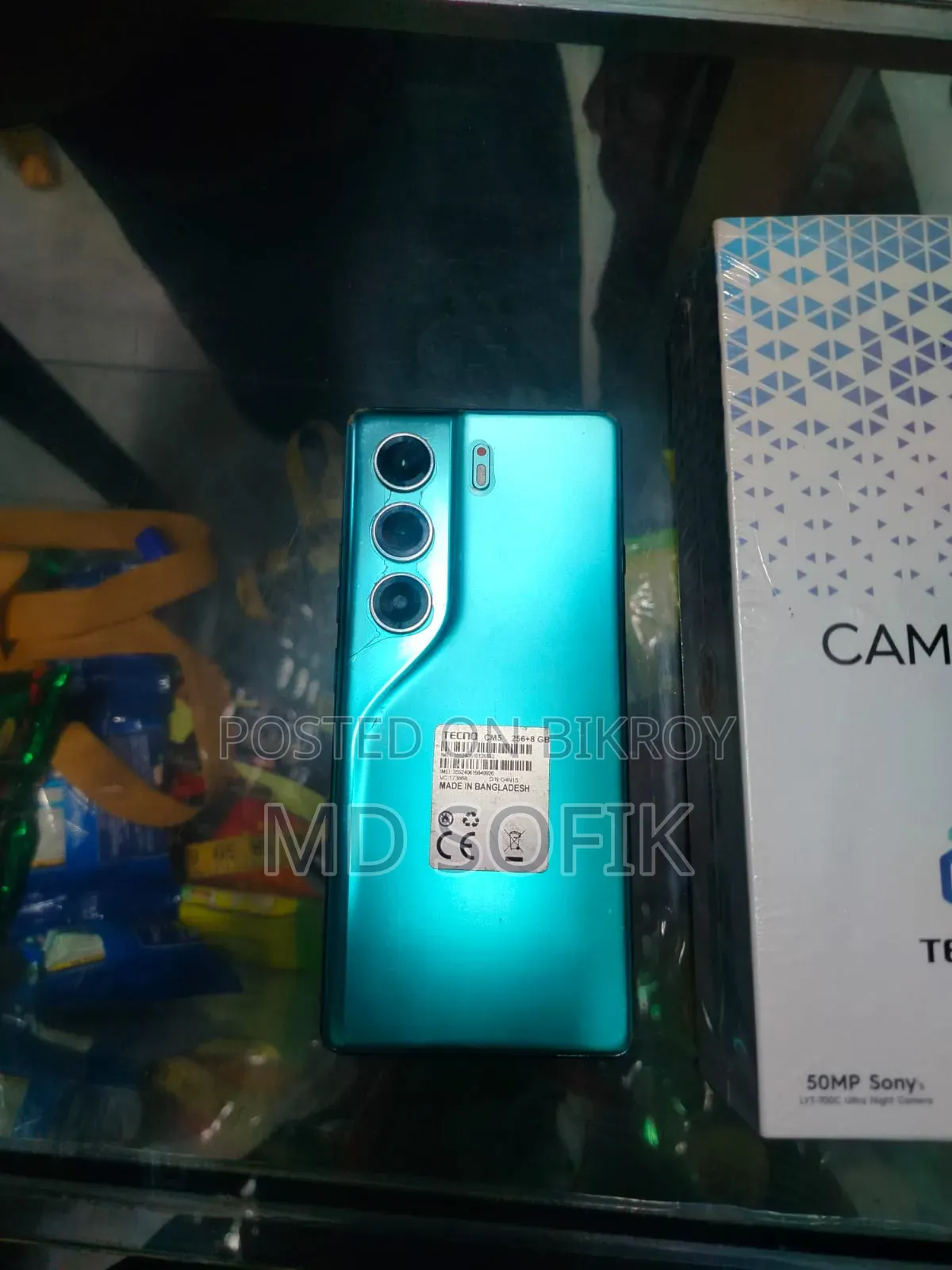 New Tecno Camon 40 256 GB Gray