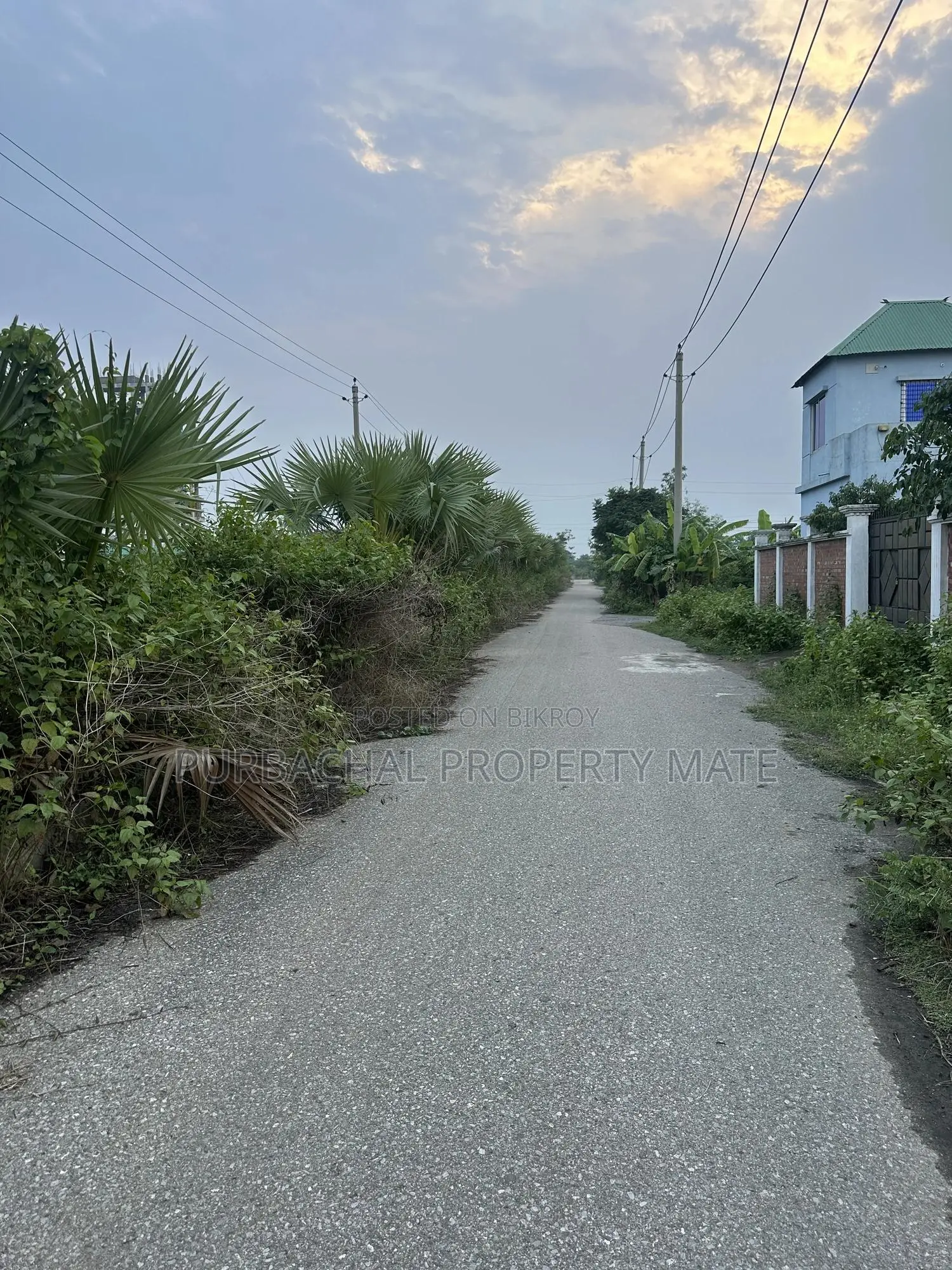 3 Katha South-Facing Boundary-Walled Plot for Sale in Purbachal Sector 25.