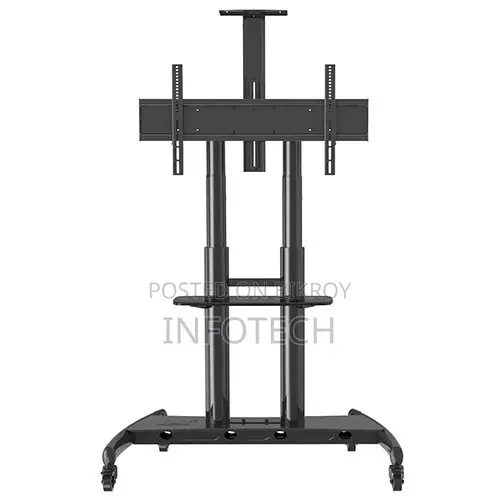 Ava1800-70-1p 55 To 90" Portable Tv Trolley Stand
