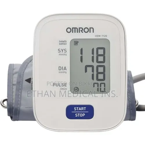 Omron Hem-7120 Automatic Digital Blood Pressure Machine