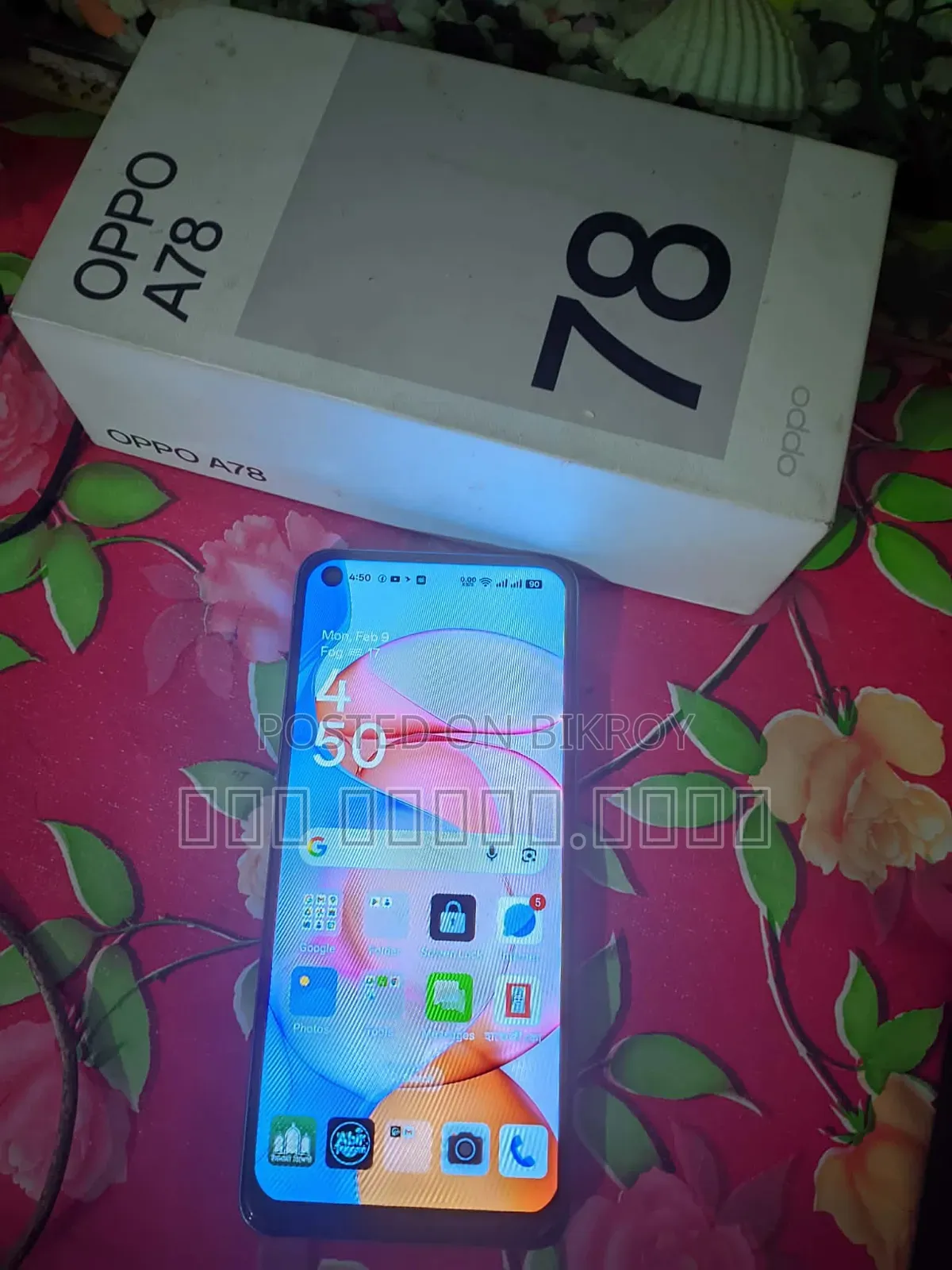 Oppo A78 4G 256 GB Blue