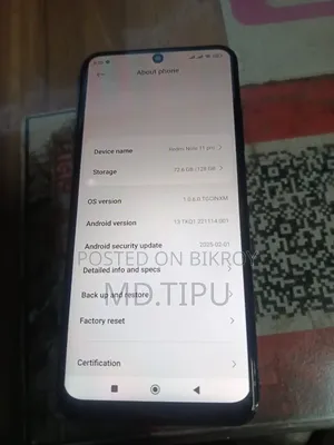 Xiaomi Redmi Note 11 Pro 128 GB Blue