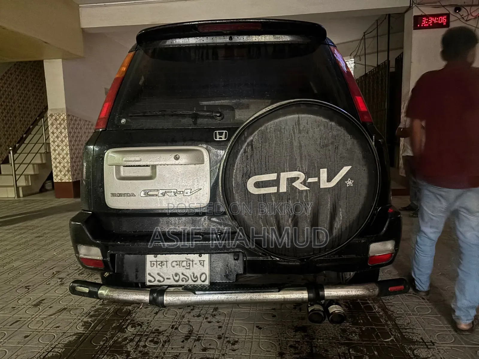 Honda CR-V 2.0i ES Automatic 2002 Black