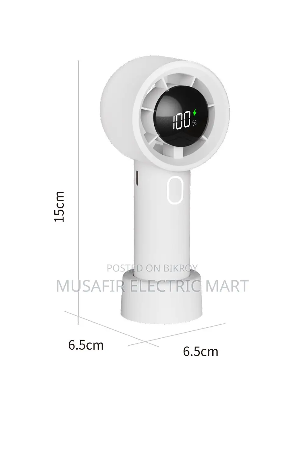 New Model 221 Turbo Fan Digital Display 100-Speed Usb Mini Fan