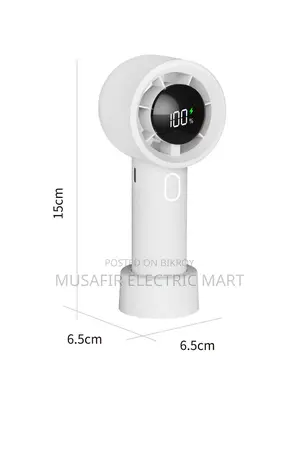 New Model 221 Turbo Fan Digital Display 100-Speed Usb Mini Fan