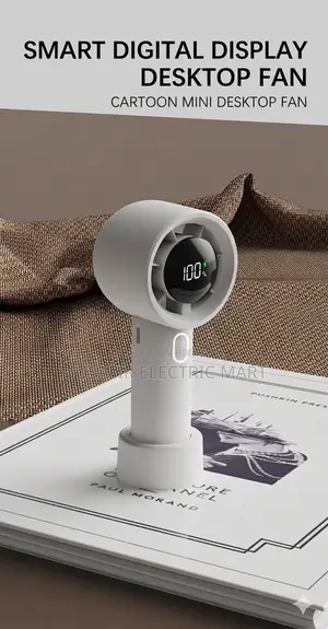 New Model 221 Turbo Fan Digital Display 100-Speed Usb Mini Fan