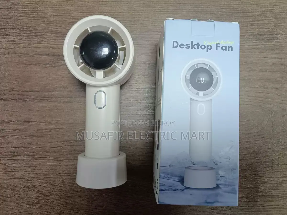New Model 221 Turbo Fan Digital Display 100-Speed Usb Mini Fan