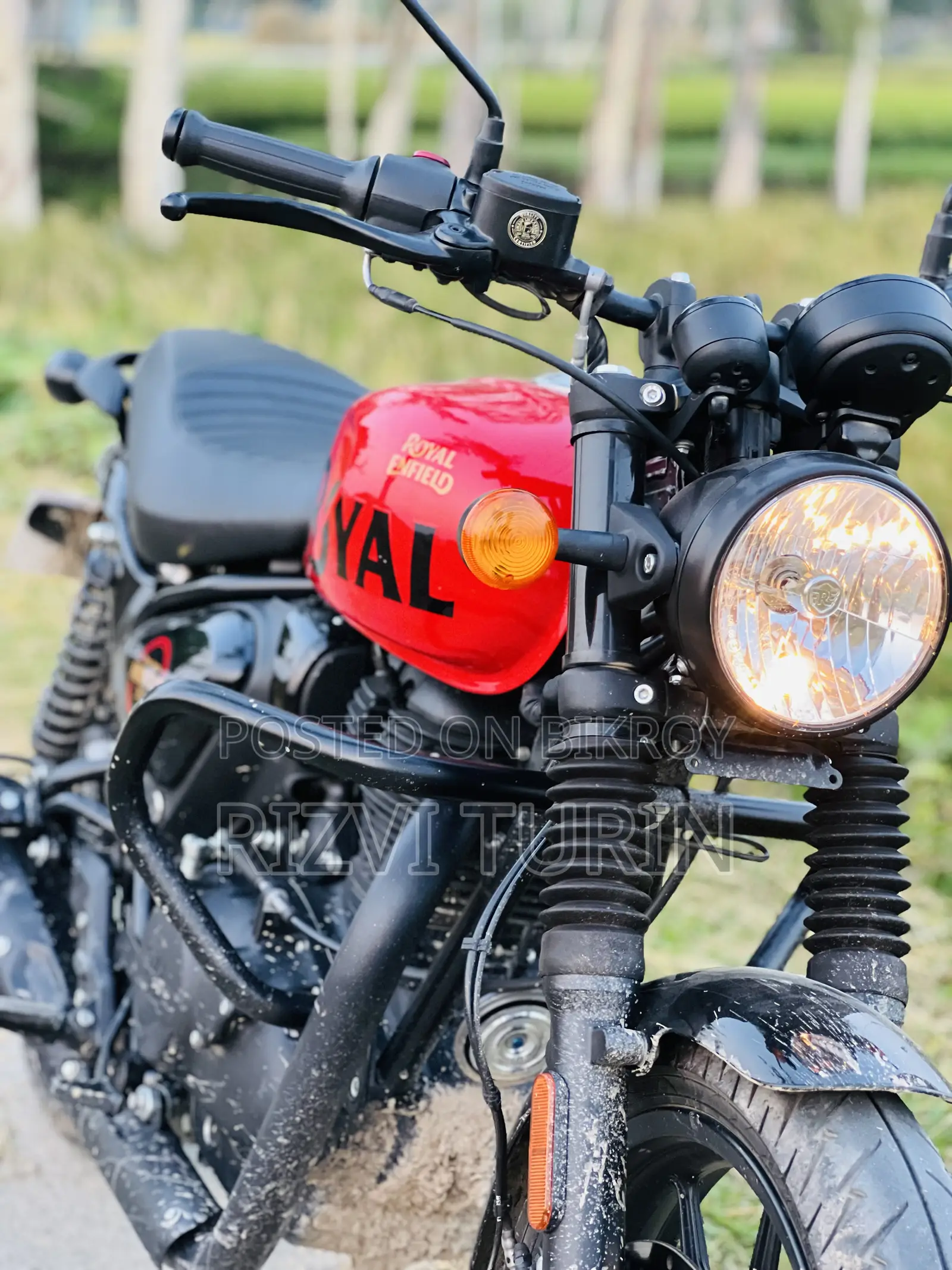 New Hunter Cruiser 350cc 2026 Red