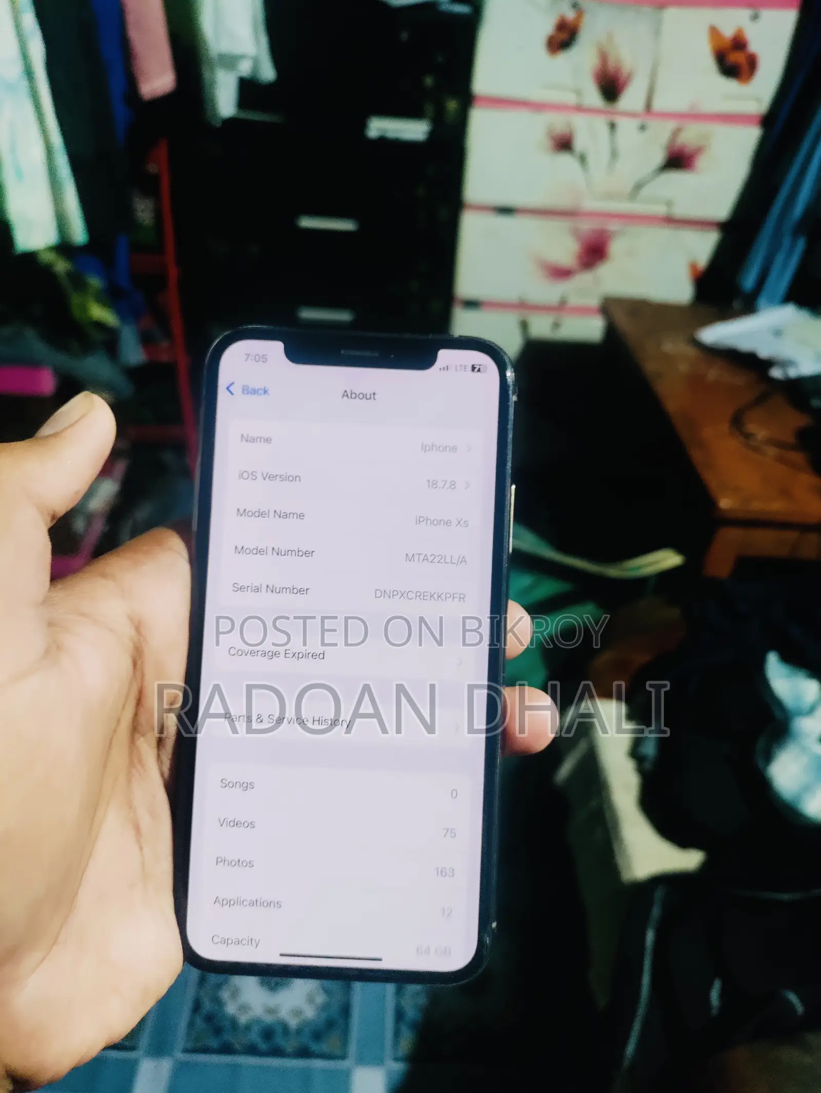 Apple iPhone XS 64 GB Gold