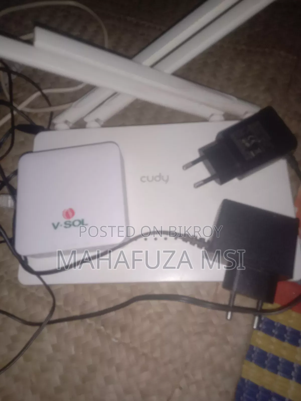 New router for sale after moving house