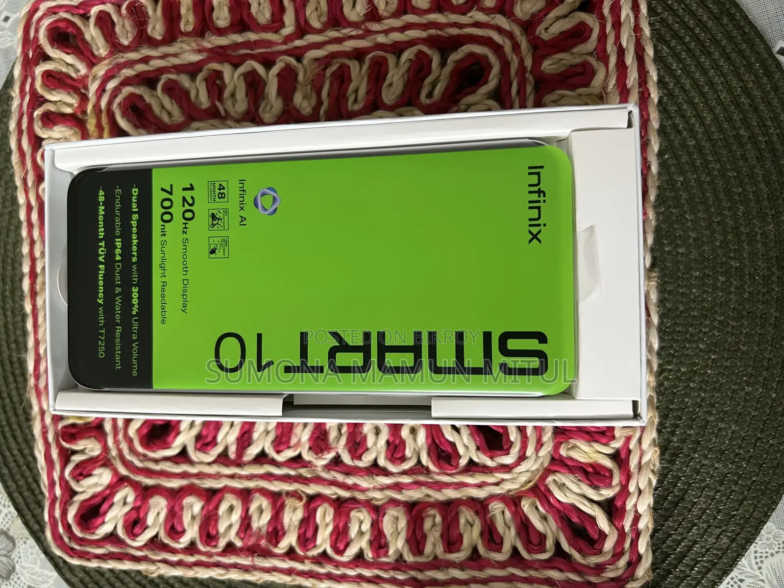 New Infinix Smart 10 64 GB Silver