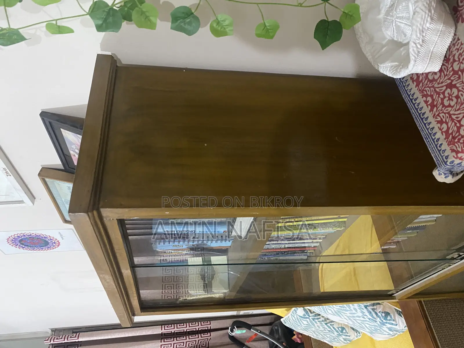 Wooden Bookshelf