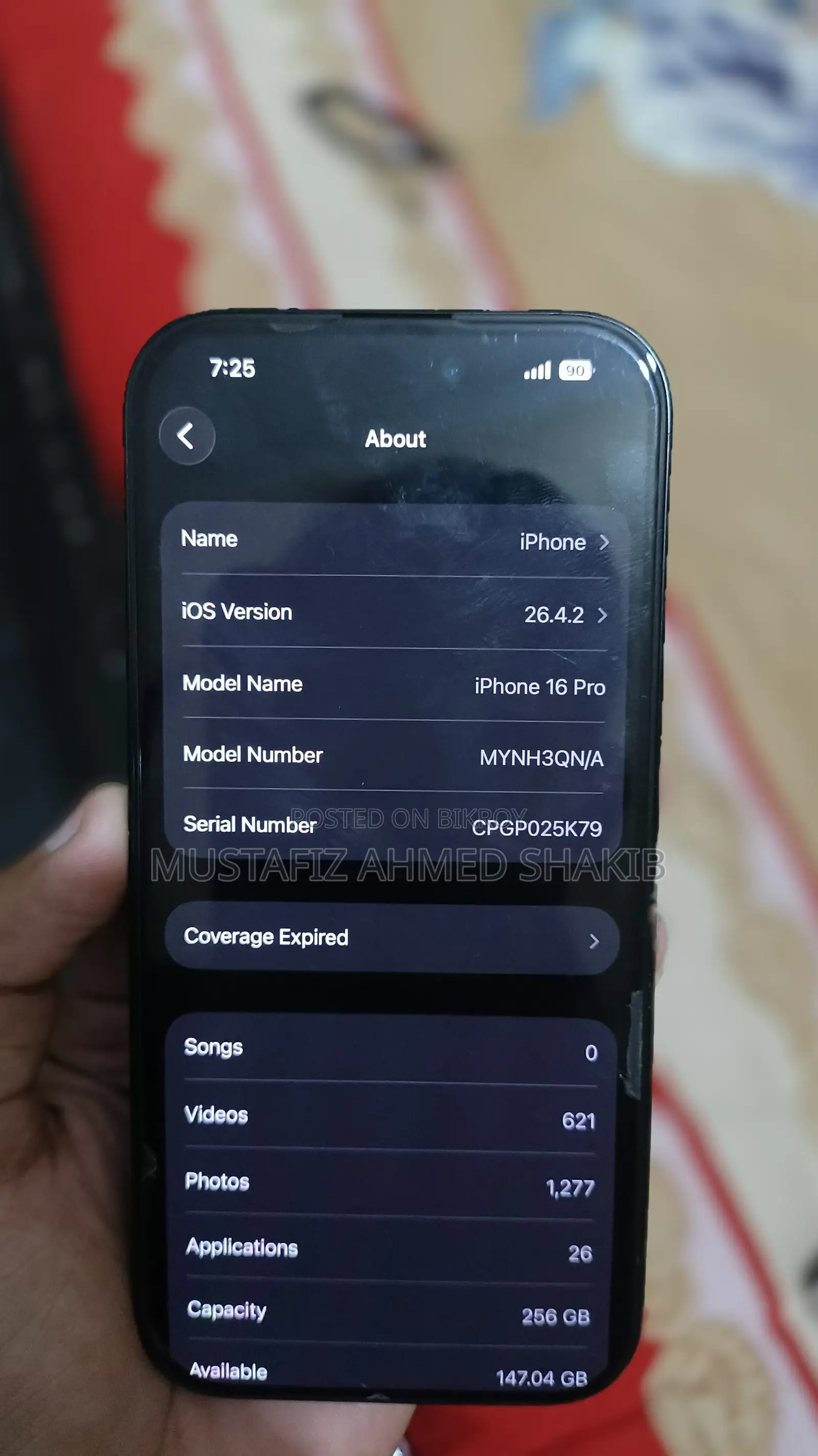 Apple iPhone 16 Pro 256 GB Black