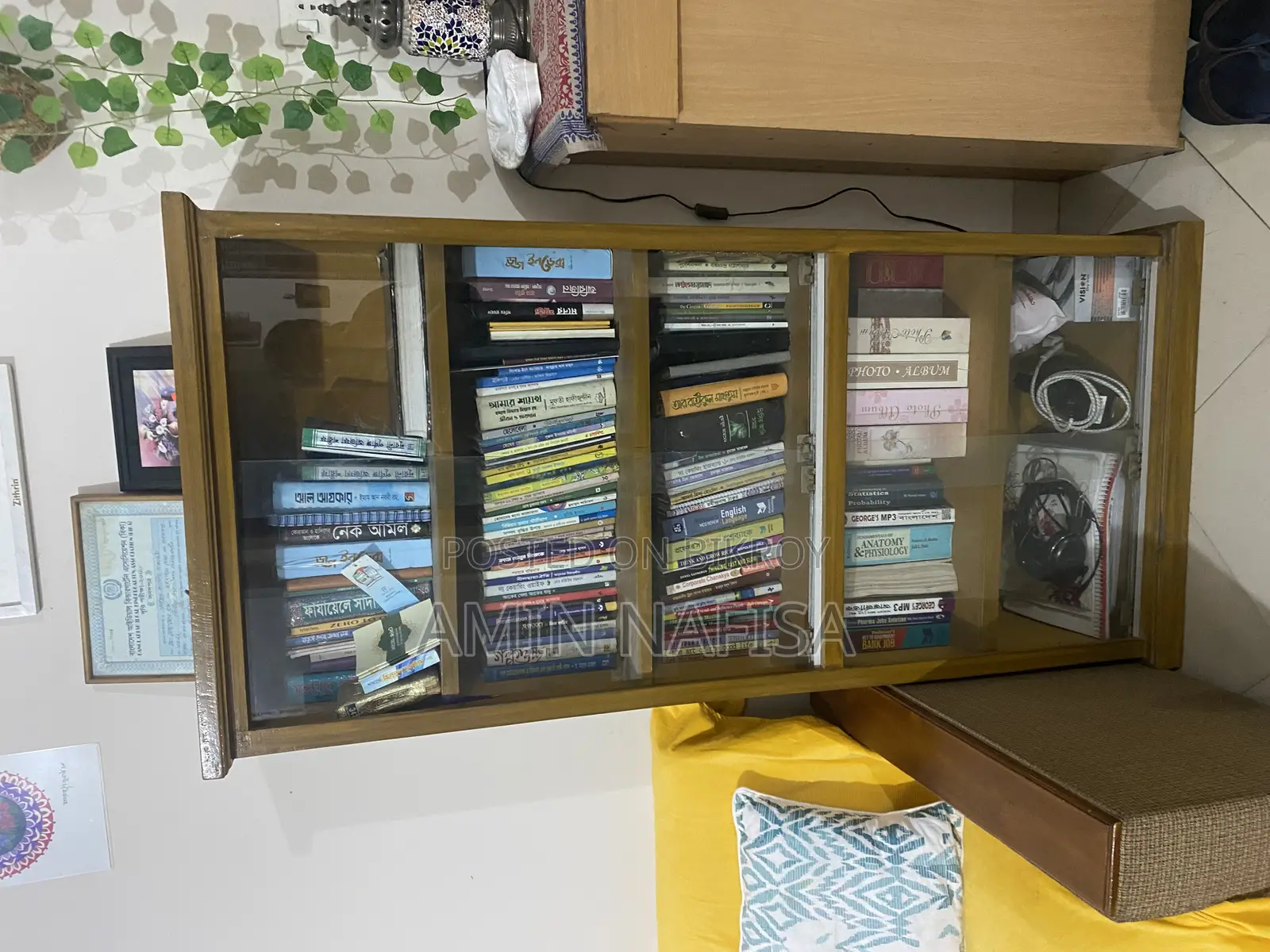Wooden Bookshelf