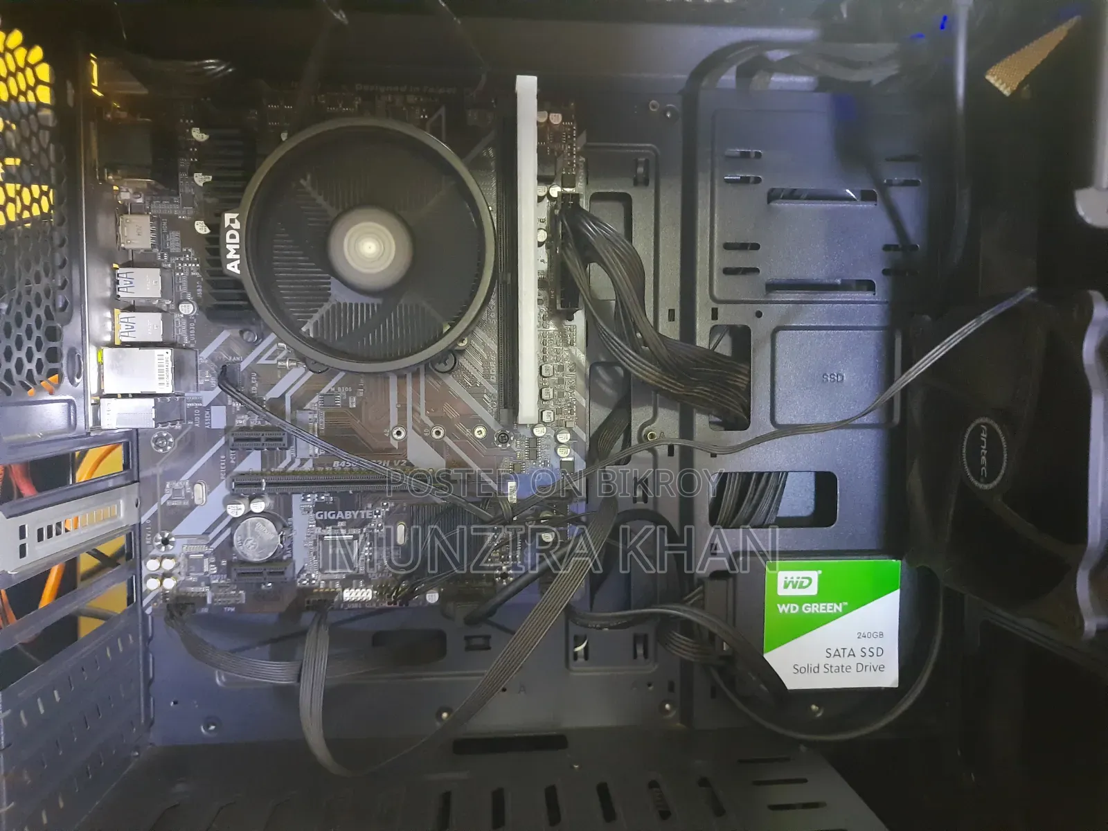 Desktop Computer 8GB AMD SSD 256GB