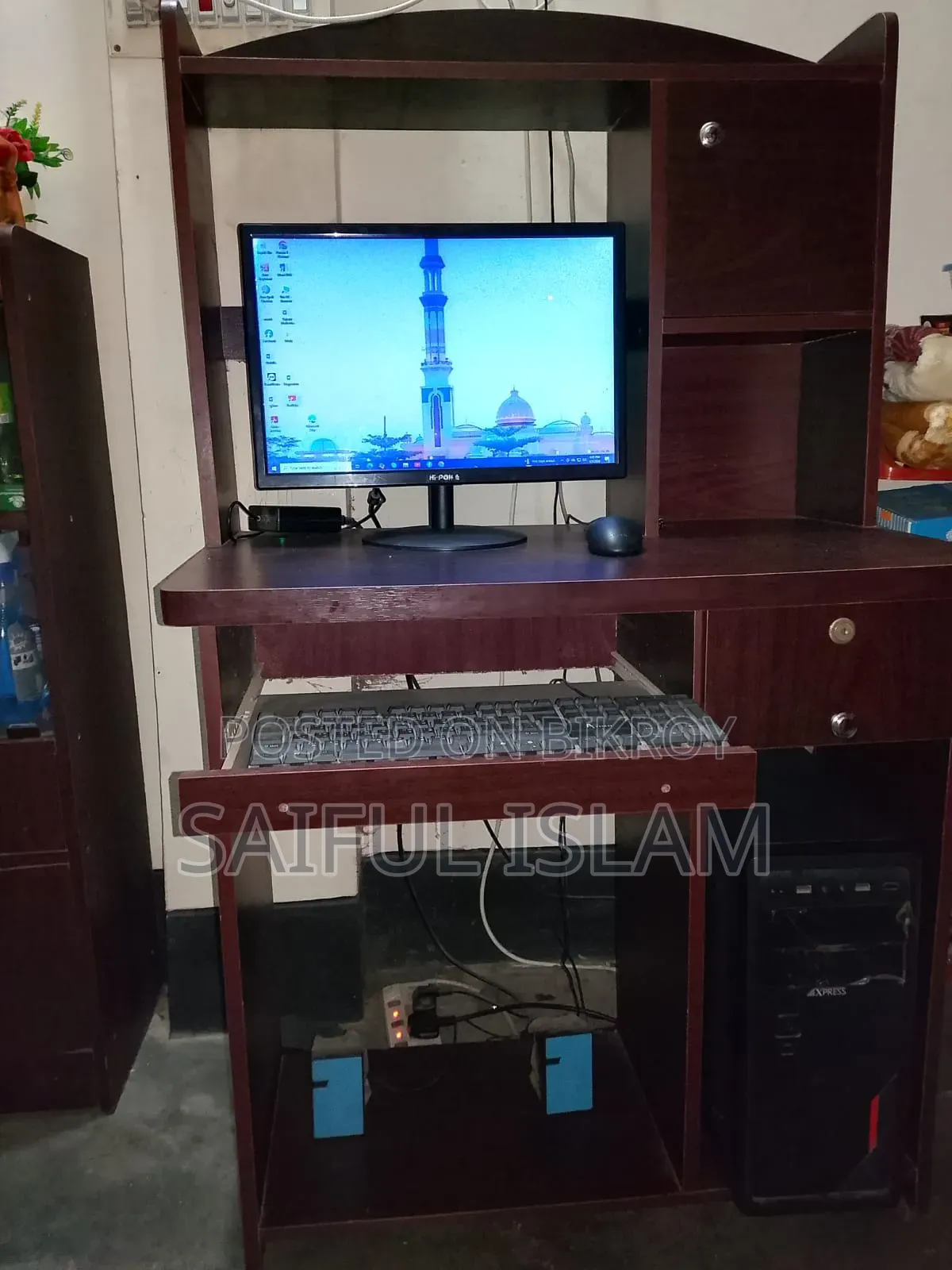 Desktop Computer 4GB Intel Core I3 SSD 250GB