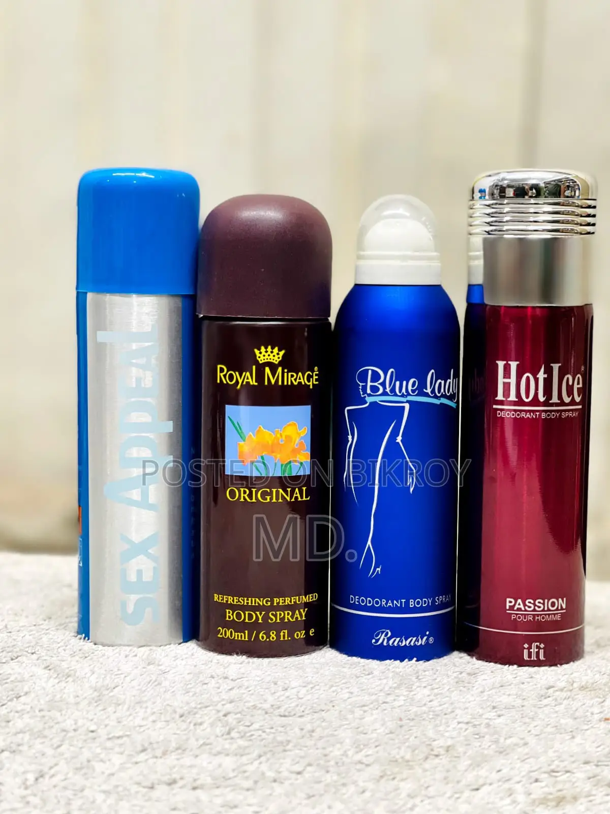 Premium 4 PCS Body Spray Combo | Best Perfume Offer in Bangladesh 200ml