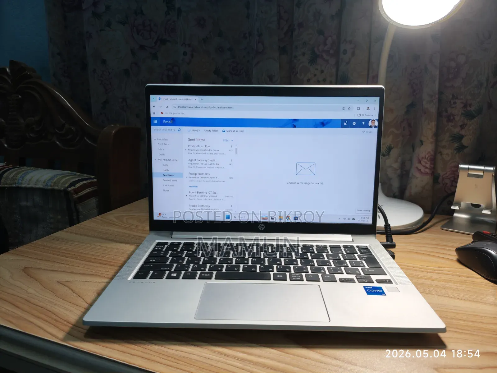 Laptop HP ProBook 640 G8 8GB Intel Core I5 SSD 256GB