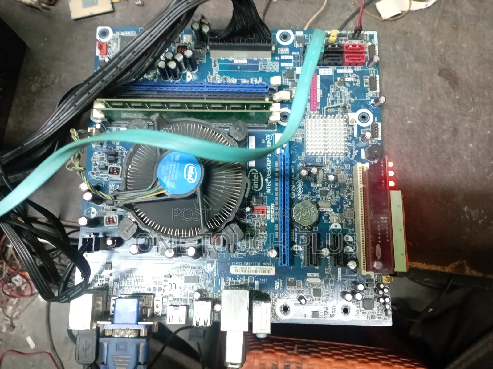 Intel H55 Core I3 Processor Fan Motherboard