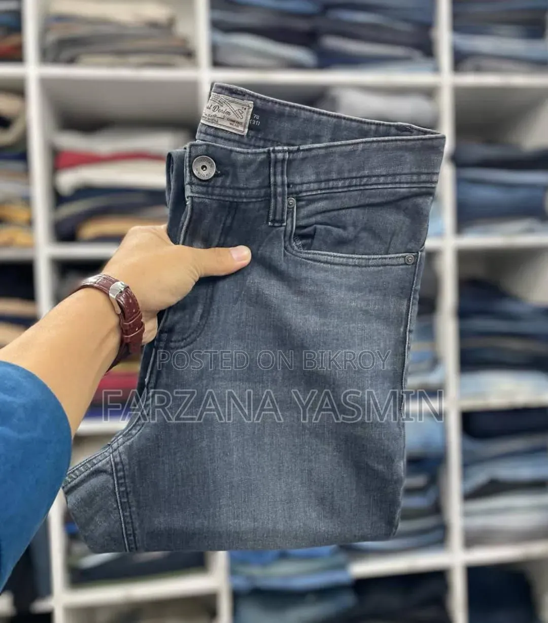 Export Quality Cotton Jeans Pants
