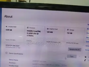 Desktop Computer HP 280 G6 4GB Intel Core I3 HDD+SSD 128GB