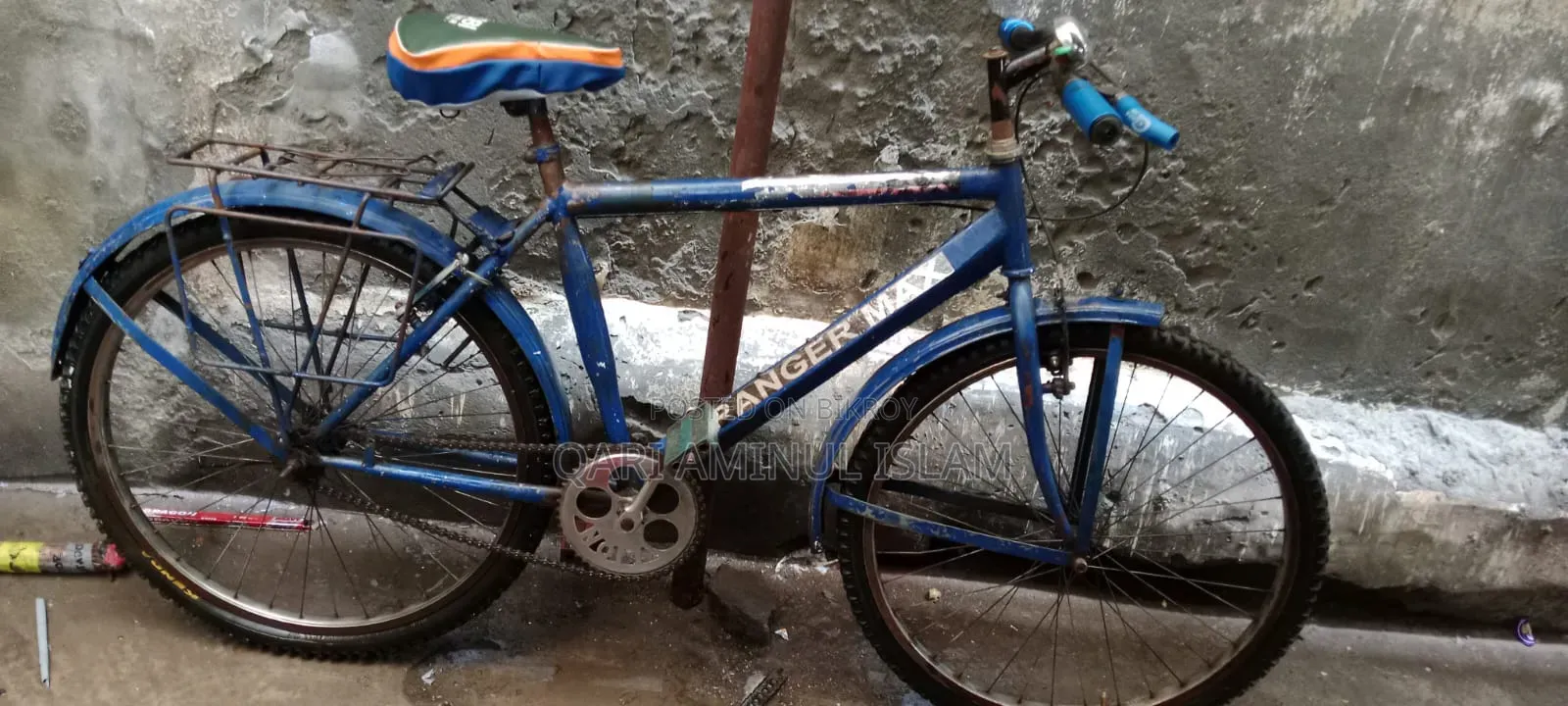 This bicycle is for sale