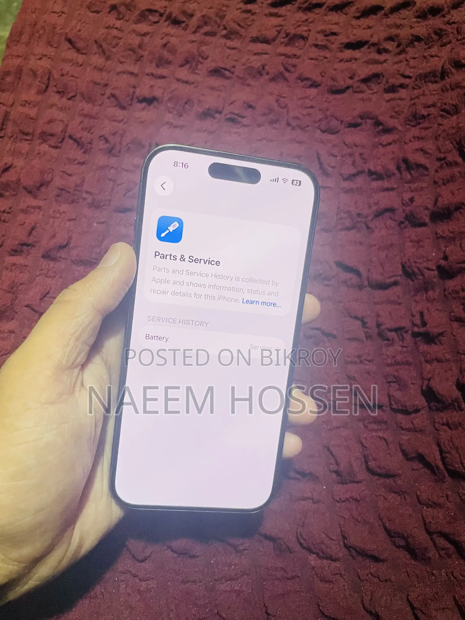 Apple iPhone 15 Pro 128 GB Blue