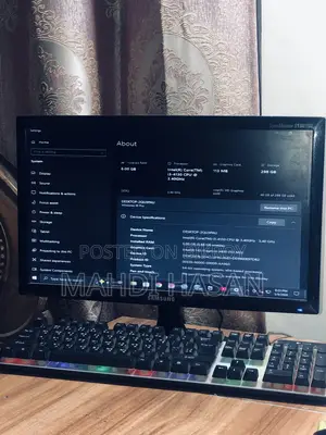 Desktop Computer MSI Model 6GB Intel Core I3 SSD 250GB