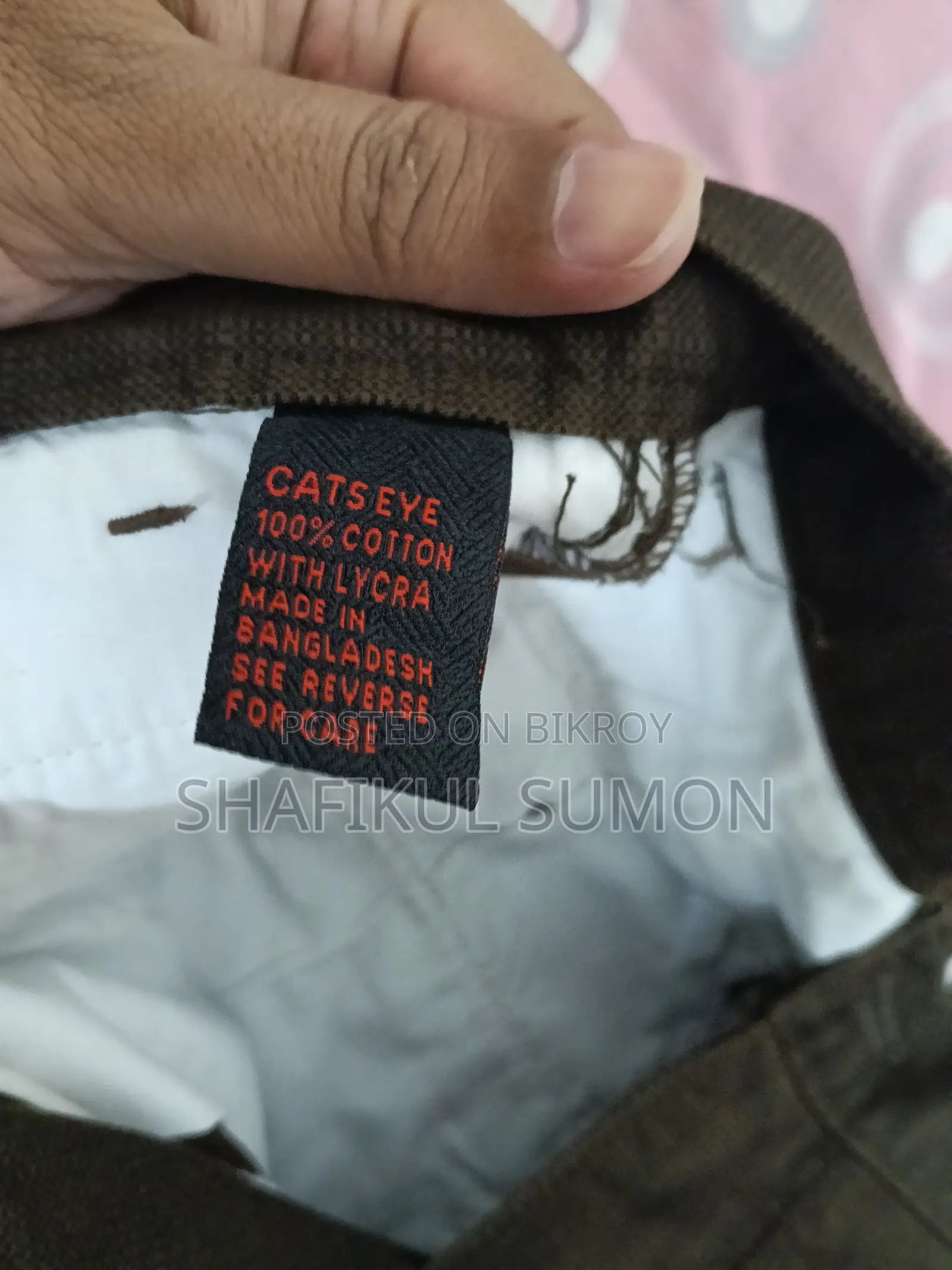 Gabardine Pant
