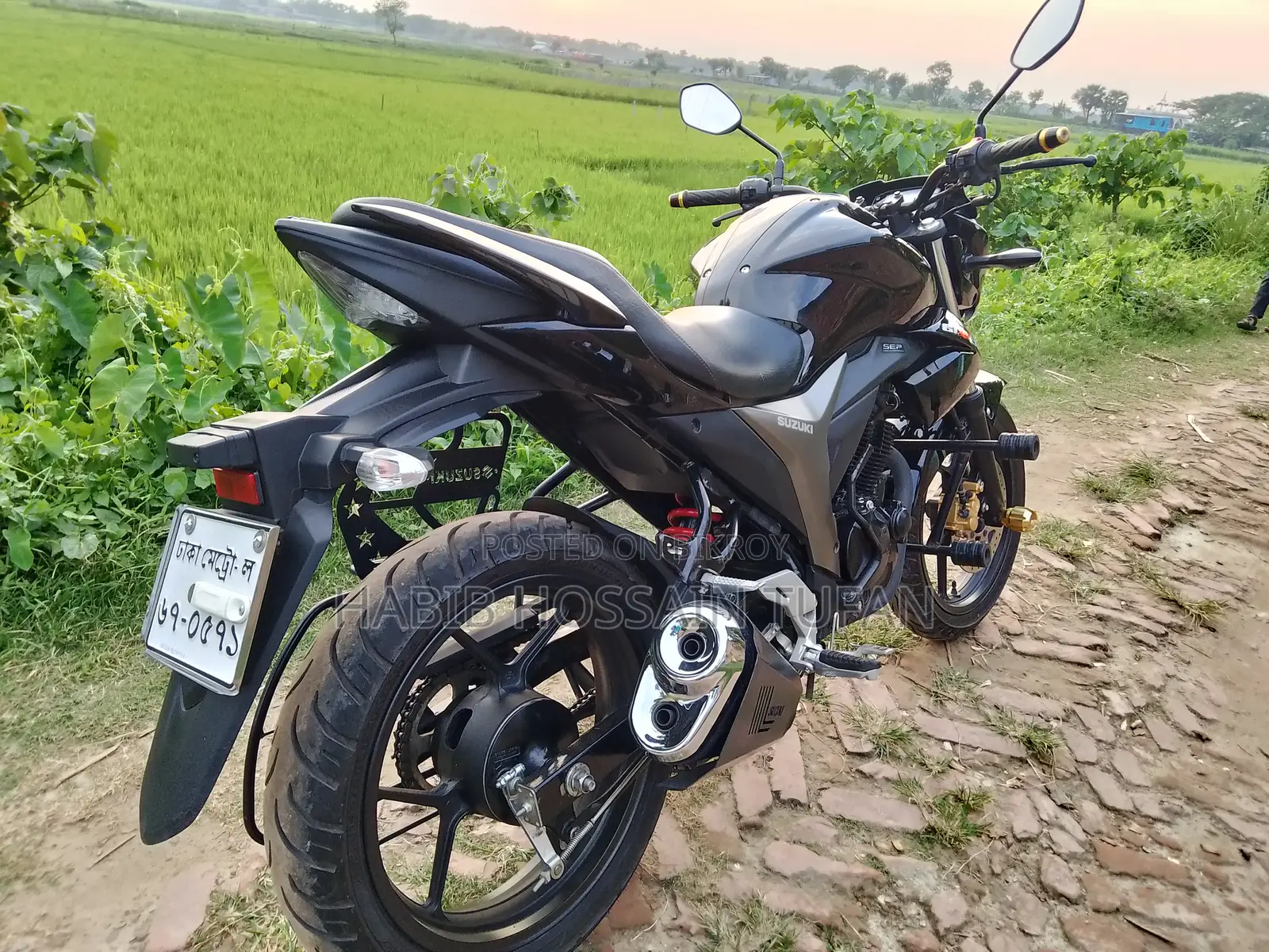Suzuki Gixxer Monotone 2024 Black