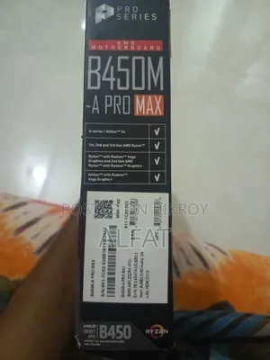 Msi B450-a Pro Max Amd Am4 Motherboard.