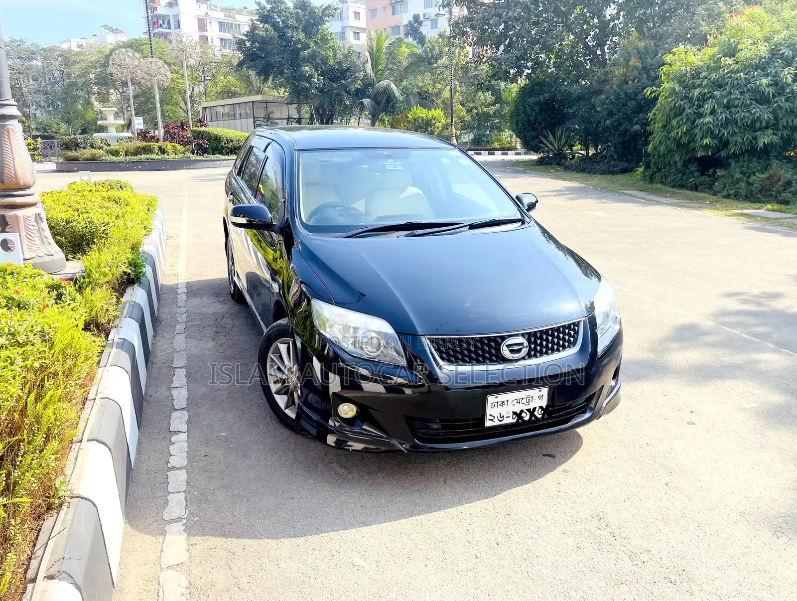 Toyota Corolla Fielder 2011 Black