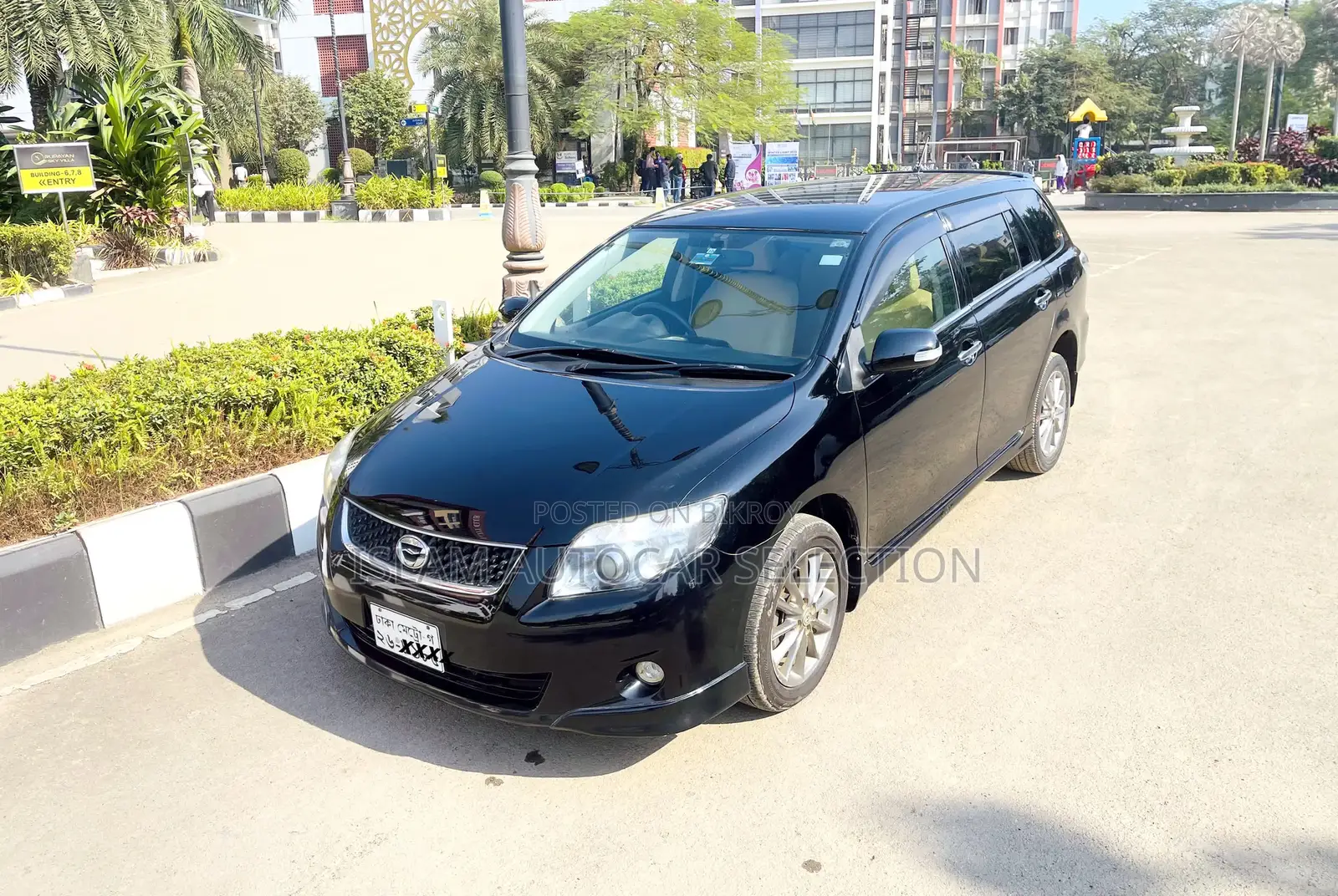 Toyota Corolla Fielder 2011 Black