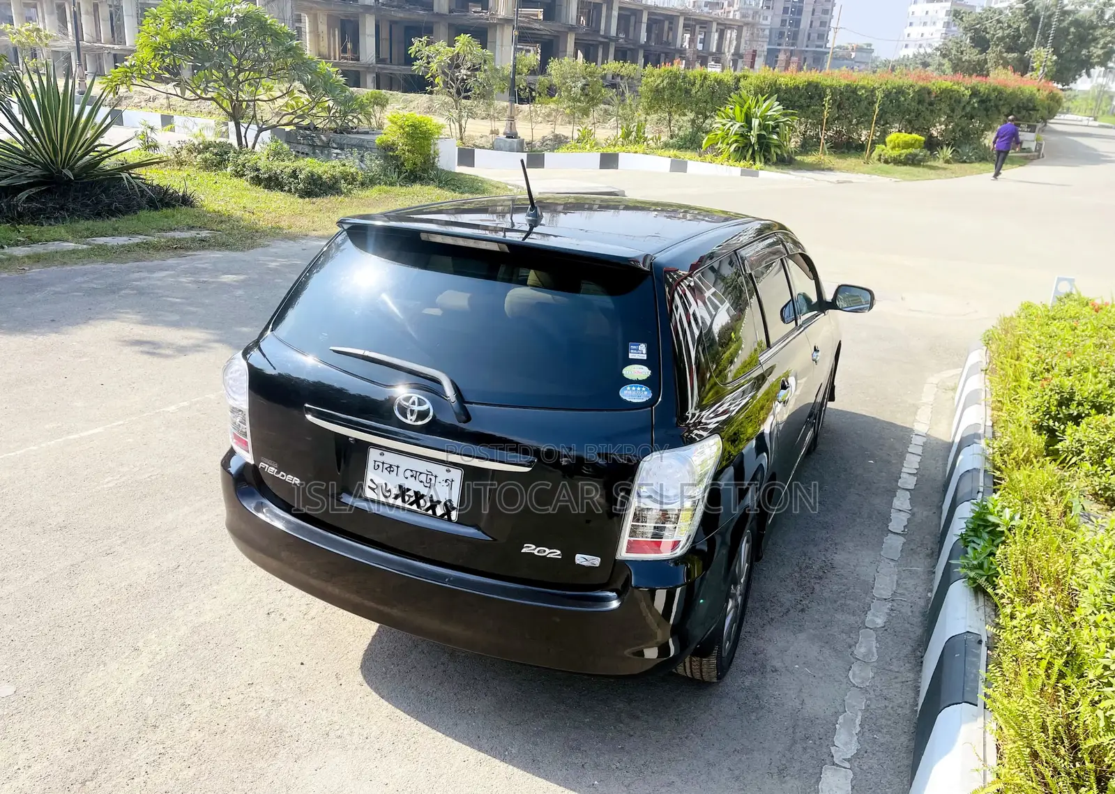 Toyota Corolla Fielder 2011 Black